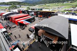 Paddock atmosphere - Alpine F1 Team. 25.06.2021. Formula 1 World Championship, Rd 8, Steiermark Grand Prix, Spielberg, Austria, Practice Day.