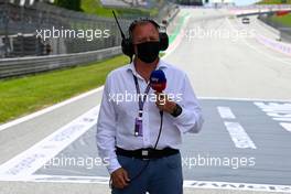 Martin Brundle (GBR) Sky Sports Commentator on the grid. 27.06.2021. Formula 1 World Championship, Rd 8, Steiermark Grand Prix, Spielberg, Austria, Race Day.