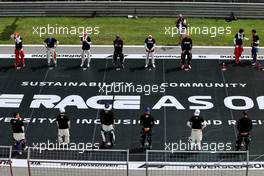 Drivers on the grid. 27.06.2021. Formula 1 World Championship, Rd 8, Steiermark Grand Prix, Spielberg, Austria, Race Day.