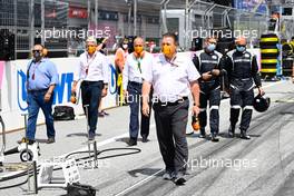 Zak Brown (USA) McLaren Executive Director on the grid. 27.06.2021. Formula 1 World Championship, Rd 8, Steiermark Grand Prix, Spielberg, Austria, Race Day.
