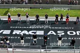 Drivers on the grid. 27.06.2021. Formula 1 World Championship, Rd 8, Steiermark Grand Prix, Spielberg, Austria, Race Day.