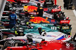 Cars in parc ferme. 27.06.2021. Formula 1 World Championship, Rd 8, Steiermark Grand Prix, Spielberg, Austria, Race Day.
