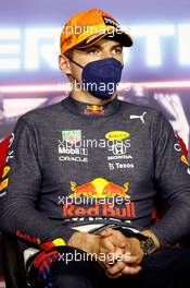 Max Verstappen (NLD) Red Bull Racing in the post race FIA Press Conference. 27.06.2021. Formula 1 World Championship, Rd 8, Steiermark Grand Prix, Spielberg, Austria, Race Day.