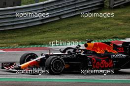 Race winner Max Verstappen (NLD) Red Bull Racing RB16B celebrates at the end of the race. 27.06.2021. Formula 1 World Championship, Rd 8, Steiermark Grand Prix, Spielberg, Austria, Race Day.
