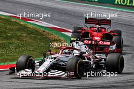 Antonio Giovinazzi (ITA) Alfa Romeo Racing C41. 27.06.2021. Formula 1 World Championship, Rd 8, Steiermark Grand Prix, Spielberg, Austria, Race Day.