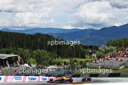 Lando Norris (GBR) McLaren MCL35M. 27.06.2021. Formula 1 World Championship, Rd 8, Steiermark Grand Prix, Spielberg, Austria, Race Day.