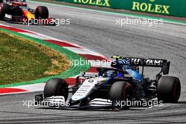 Nicholas Latifi (CDN) Williams Racing FW43B. 27.06.2021. Formula 1 World Championship, Rd 8, Steiermark Grand Prix, Spielberg, Austria, Race Day.