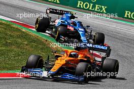 Daniel Ricciardo (AUS) McLaren MCL35M. 27.06.2021. Formula 1 World Championship, Rd 8, Steiermark Grand Prix, Spielberg, Austria, Race Day.
