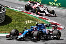 Esteban Ocon (FRA) Alpine F1 Team A521. 27.06.2021. Formula 1 World Championship, Rd 8, Steiermark Grand Prix, Spielberg, Austria, Race Day.