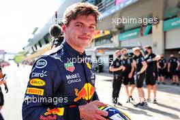 Pole sitter Max Verstappen (NLD) Red Bull Racing in qualifying parc ferme. 26.06.2021. Formula 1 World Championship, Rd 8, Steiermark Grand Prix, Spielberg, Austria, Qualifying Day.