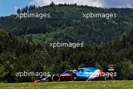 Esteban Ocon (FRA) Alpine F1 Team A521. 26.06.2021. Formula 1 World Championship, Rd 8, Steiermark Grand Prix, Spielberg, Austria, Qualifying Day.