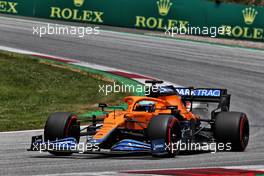 Daniel Ricciardo (AUS) McLaren MCL35M. 26.06.2021. Formula 1 World Championship, Rd 8, Steiermark Grand Prix, Spielberg, Austria, Qualifying Day.