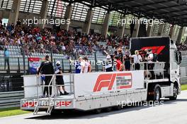 Drivers parade. 27.06.2021. Formula 1 World Championship, Rd 8, Steiermark Grand Prix, Spielberg, Austria, Race Day.