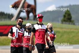 Antonio Giovinazzi (ITA), Alfa Romeo Racing  24.06.2021. Formula 1 World Championship, Rd 8, Steiermark Grand Prix, Spielberg, Austria, Preparation Day.