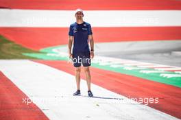 Nicholas Latifi (CDN) Williams Racing walks the circuit. 24.06.2021. Formula 1 World Championship, Rd 8, Steiermark Grand Prix, Spielberg, Austria, Preparation Day.