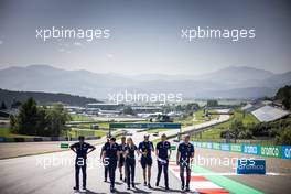 Nicholas Latifi (CDN) Williams Racing walks the circuit with the team. 24.06.2021. Formula 1 World Championship, Rd 8, Steiermark Grand Prix, Spielberg, Austria, Preparation Day.