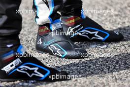 Fernando Alonso (ESP) Alpine F1 Team - racing boots. 12.03.2021. Formula 1 Testing, Sakhir, Bahrain, Day One.