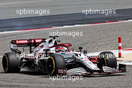 Kimi Raikkonen (FIN) Alfa Romeo Racing C41. 12.03.2021. Formula 1 Testing, Sakhir, Bahrain, Day One.