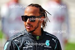Lewis Hamilton (GBR) Mercedes AMG F1. 12.03.2021. Formula 1 Testing, Sakhir, Bahrain, Day One.