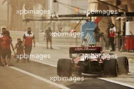 Antonio Giovinazzi (ITA) Alfa Romeo Racing C41. 12.03.2021. Formula 1 Testing, Sakhir, Bahrain, Day One.