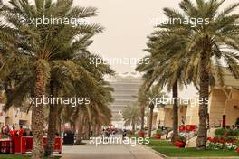 Paddock atmosphere. 12.03.2021. Formula 1 Testing, Sakhir, Bahrain, Day One.