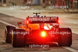 Lando Norris (GBR) McLaren MCL35M. 12.03.2021. Formula 1 Testing, Sakhir, Bahrain, Day One.