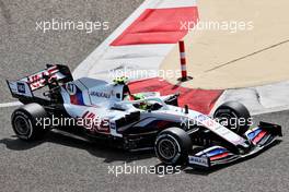 Mick Schumacher (GER) Haas VF-21. 12.03.2021. Formula 1 Testing, Sakhir, Bahrain, Day One.