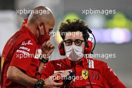 Mattia Binotto (ITA) Ferrari Team Principal. 12.03.2021. Formula 1 Testing, Sakhir, Bahrain, Day One.