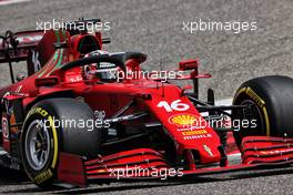 Charles Leclerc (MON) Ferrari SF-21. 12.03.2021. Formula 1 Testing, Sakhir, Bahrain, Day One.