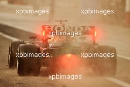 Max Verstappen (NLD) Red Bull Racing RB16B - sandstorm. 12.03.2021. Formula 1 Testing, Sakhir, Bahrain, Day One.