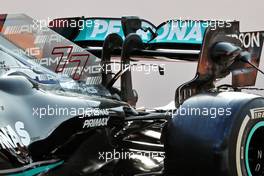Mercedes AMG F1 W12 rear wing detail. 12.03.2021. Formula 1 Testing, Sakhir, Bahrain, Day One.