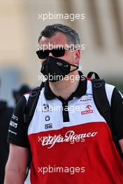Jan Monchaux, Alfa Romeo Racing Technical Director. 12.03.2021. Formula 1 Testing, Sakhir, Bahrain, Day One.