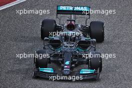 Lewis Hamilton (GBR) Mercedes AMG F1 W12. 12.03.2021. Formula 1 Testing, Sakhir, Bahrain, Day One.