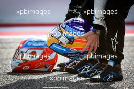 Fernando Alonso (ESP), Alpine F1 Team and Esteban Ocon (FRA), Alpine F1 Team  12.03.2021. Formula 1 Testing, Sakhir, Bahrain, Day One.