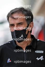 Davide Brivio (ITA) Alpine F1 Team Racing Director. 13.03.2021. Formula 1 Testing, Sakhir, Bahrain, Day Two.