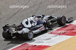 Yuki Tsunoda (JPN) AlphaTauri AT02. 13.03.2021. Formula 1 Testing, Sakhir, Bahrain, Day Two.