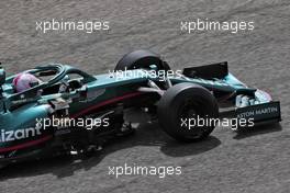 Sebastian Vettel (GER) Aston Martin F1 Team AMR21. 13.03.2021. Formula 1 Testing, Sakhir, Bahrain, Day Two.