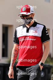 Kimi Raikkonen (FIN) Alfa Romeo Racing. 13.03.2021. Formula 1 Testing, Sakhir, Bahrain, Day Two.