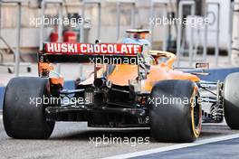Lando Norris (GBR) McLaren MCL35M - rear wing and rear diffuser. 13.03.2021. Formula 1 Testing, Sakhir, Bahrain, Day Two.