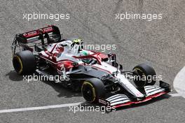 Antonio Giovinazzi (ITA) Alfa Romeo Racing C41. 13.03.2021. Formula 1 Testing, Sakhir, Bahrain, Day Two.