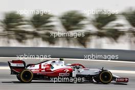 Antonio Giovinazzi (ITA) Alfa Romeo Racing C41. 13.03.2021. Formula 1 Testing, Sakhir, Bahrain, Day Two.