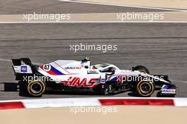 Mick Schumacher (GER) Haas VF-21. 14.03.2021. Formula 1 Testing, Sakhir, Bahrain, Day Three.