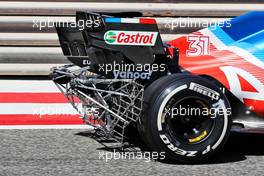Esteban Ocon (FRA) Alpine F1 Team A521 running sensor equipment. 14.03.2021. Formula 1 Testing, Sakhir, Bahrain, Day Three.