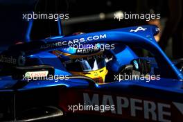 Fernando Alonso (ESP) Alpine F1 Team A521. 14.03.2021. Formula 1 Testing, Sakhir, Bahrain, Day Three.