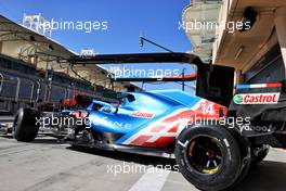 Fernando Alonso (ESP) Alpine F1 Team A521 leaves the pits. 14.03.2021. Formula 1 Testing, Sakhir, Bahrain, Day Three.
