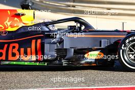Max Verstappen (NLD) Red Bull Racing RB16B running flow-vis paint. 14.03.2021. Formula 1 Testing, Sakhir, Bahrain, Day Three.