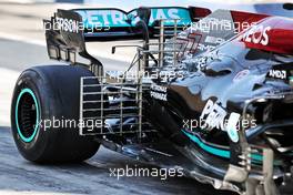 Valtteri Bottas (FIN) Mercedes AMG F1 W12 running sensor equipment. 14.03.2021. Formula 1 Testing, Sakhir, Bahrain, Day Three.