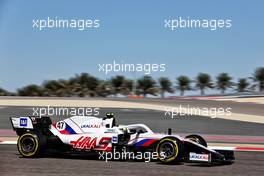 Mick Schumacher (GER) Haas VF-21. 14.03.2021. Formula 1 Testing, Sakhir, Bahrain, Day Three.