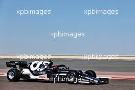 Pierre Gasly (FRA) AlphaTauri AT02. 14.03.2021. Formula 1 Testing, Sakhir, Bahrain, Day Three.