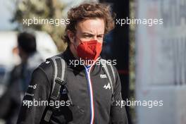 Fernando Alonso (ESP) Alpine F1 Team. 08.10.2021 Formula 1 World Championship, Rd 16, Turkish Grand Prix, Istanbul, Turkey, Practice Day.